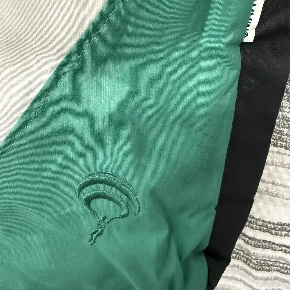 RARE Vintage JAMMIN' Brand Messenger Bag Michigan State Logo Colorblock 90's